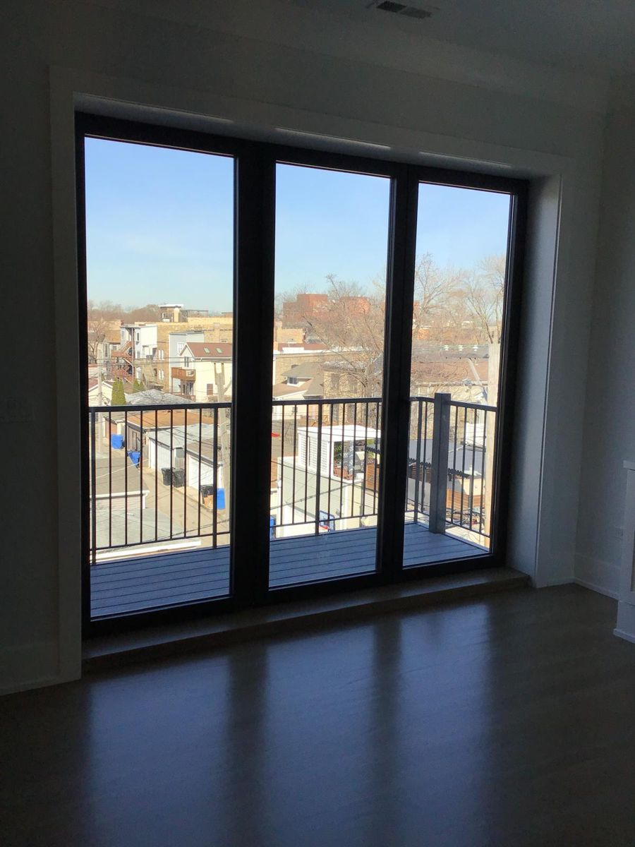 Spotless windows and clean floors in a bright unit